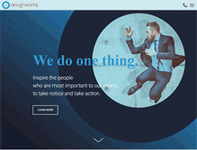 Tablet Screenshot of design-works.com